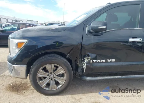 2018 Nissan Titan Sv from USA, damaged, VIN 1N6AA1E69JN502057